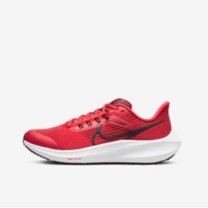 Nike Red and Black Athletic Sneakers